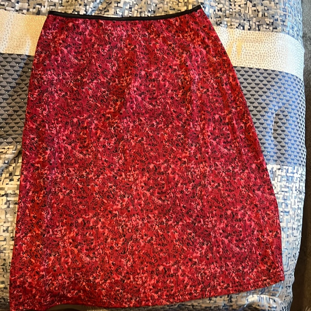 Knee length skirt